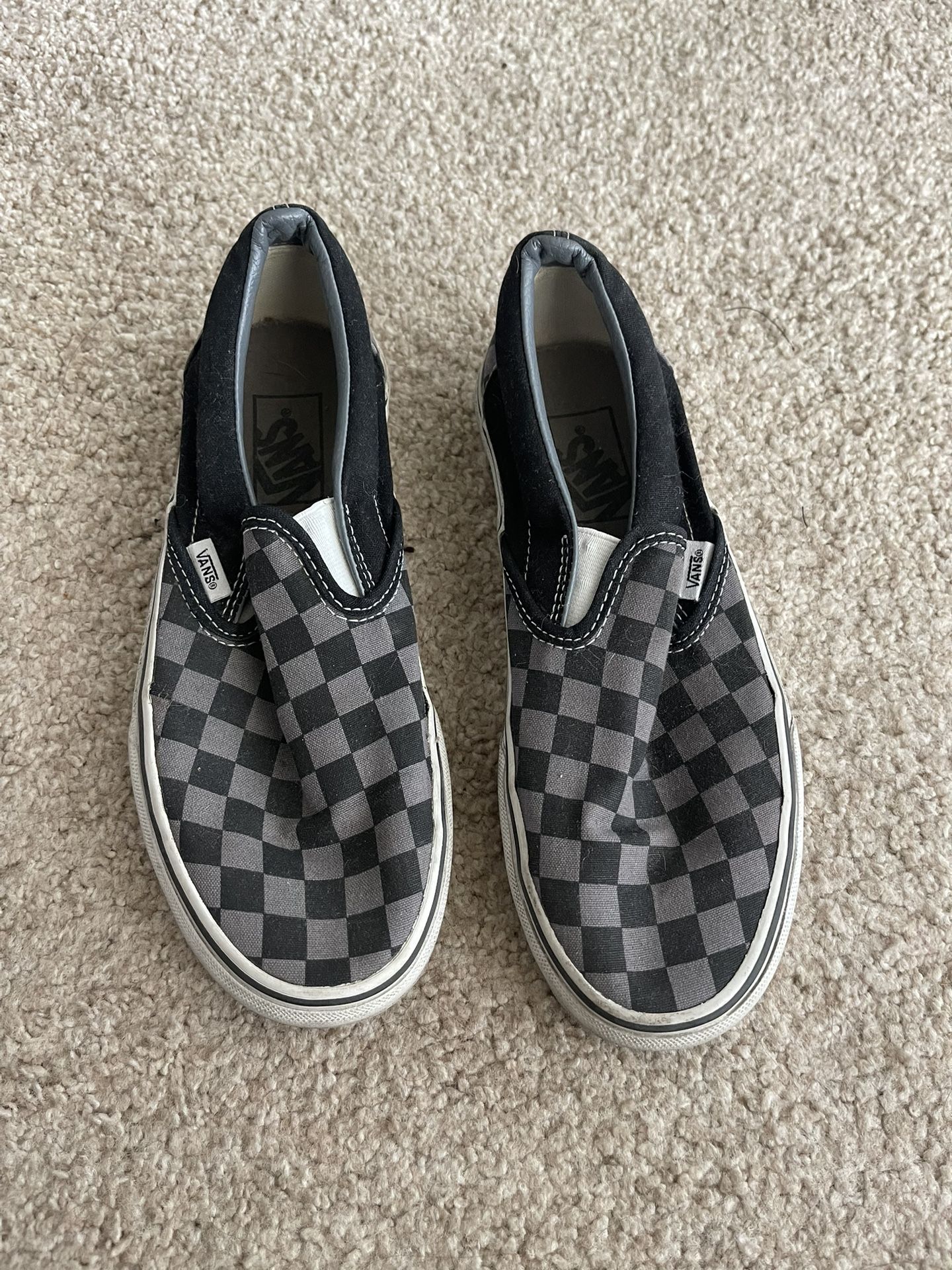 Vans Checkered Slip On Shoes