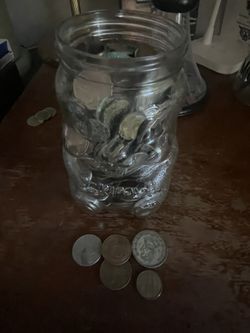 Jar Of rare/all World Coins