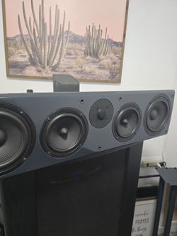 Home theater 3 way center channel