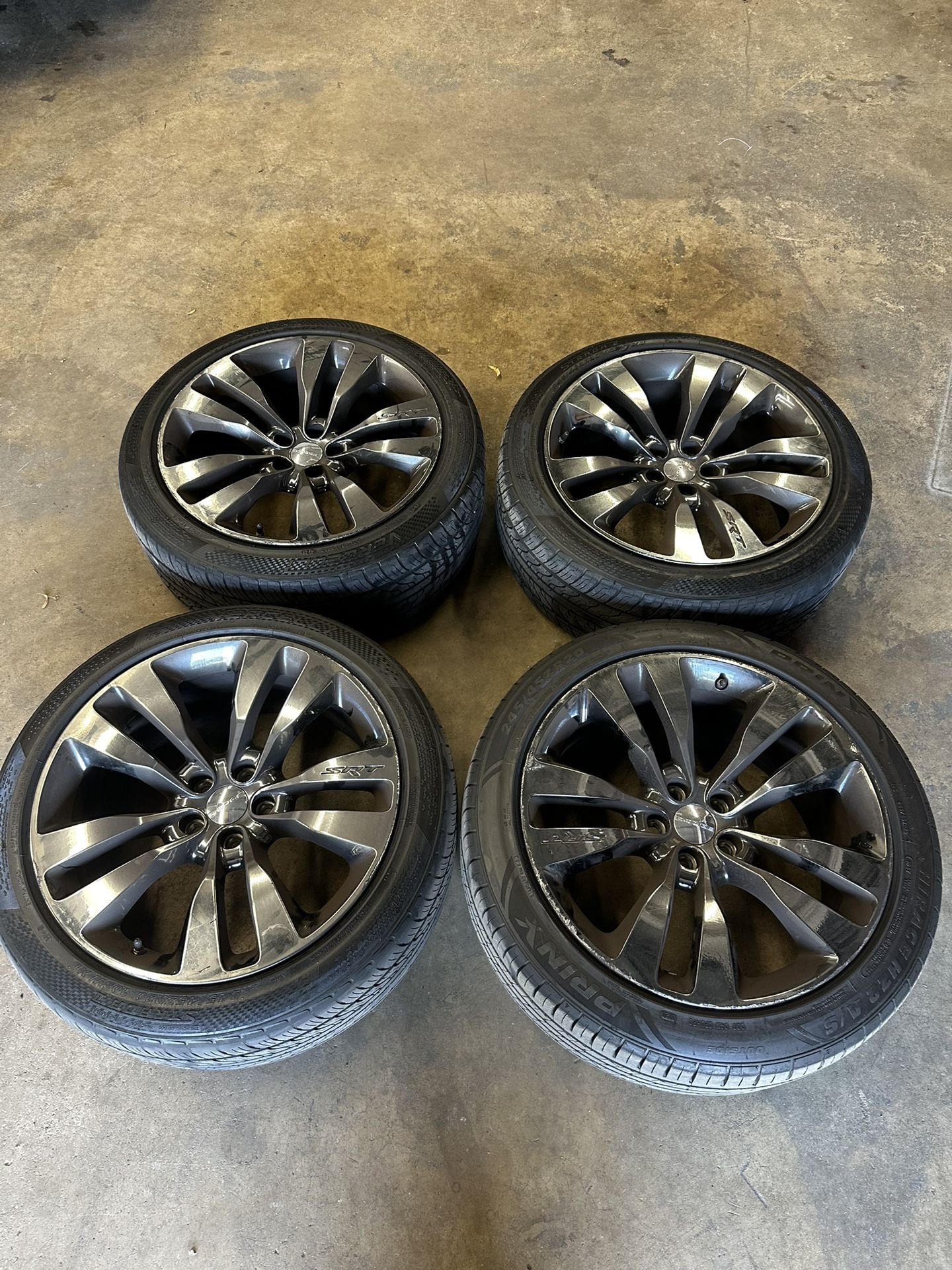 (4) Oem 2012-2014 Charger Srt Wheels & Tires