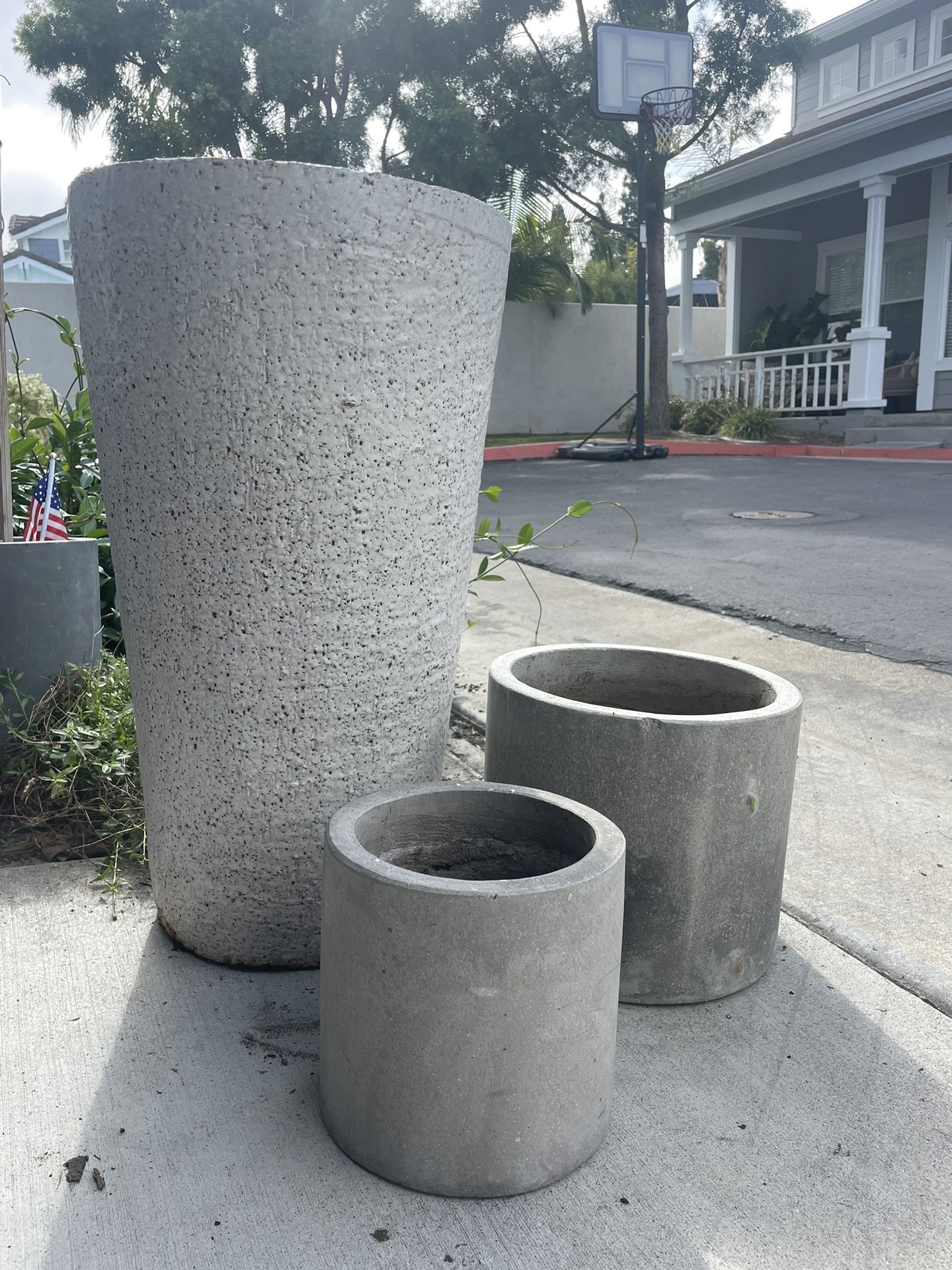 3 Flower Pots - Separate Or Together