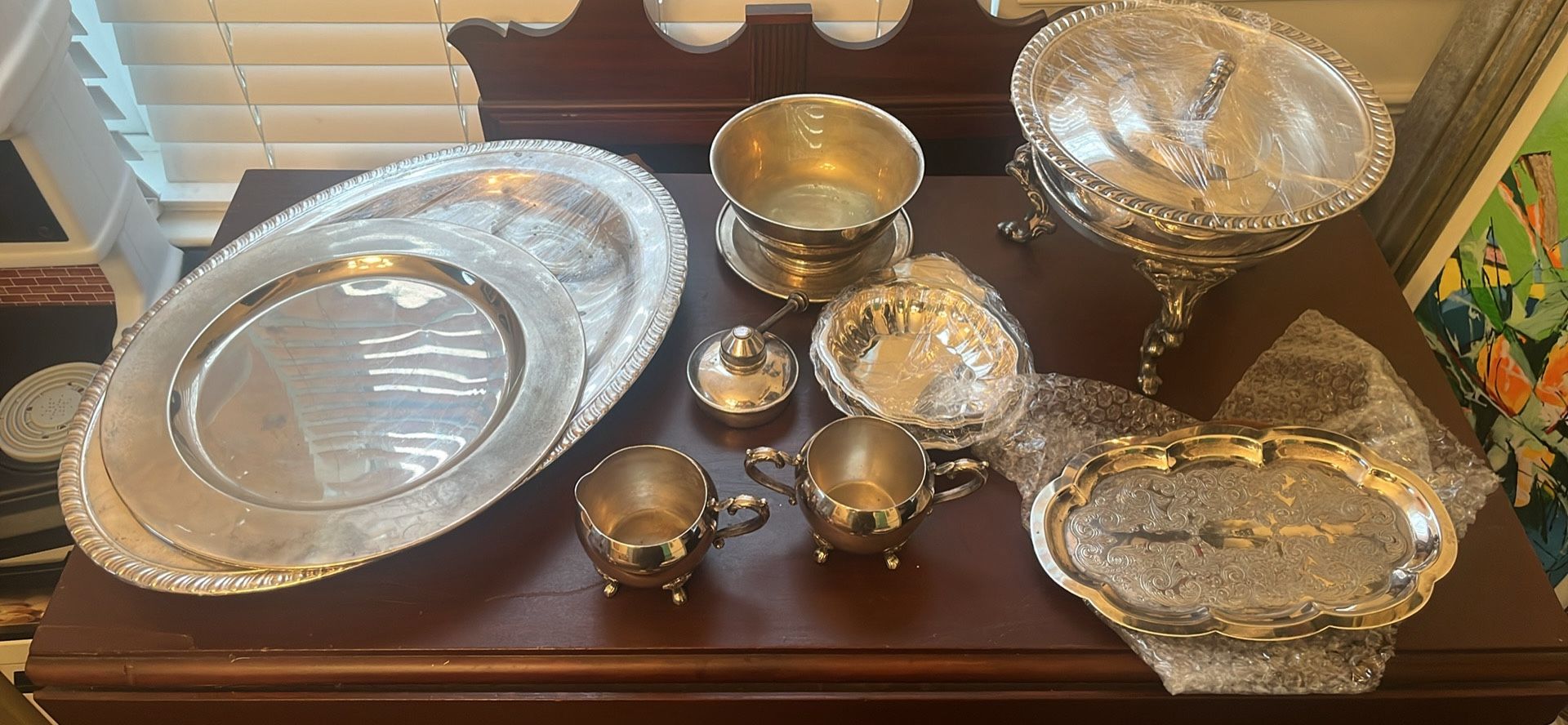 Vintage Silverplated Lot