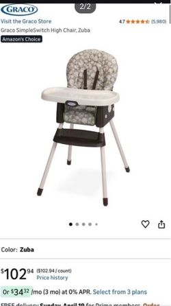High chair