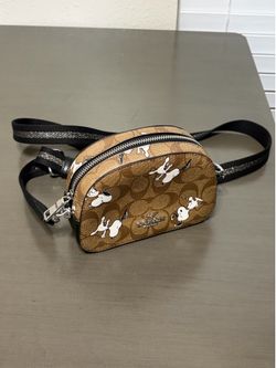 COACH  X SNOOPY Crossbody/ Mini Bag Used, Good Condition
