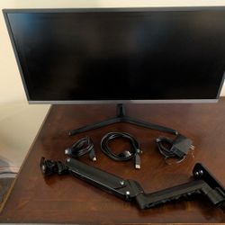 Samsung Ultra wide Monitor 3440x1440 W/ Wall Mount