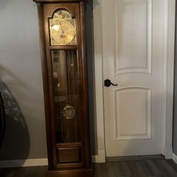 Grandfather Clock With Key 🔑 With Instruction Book