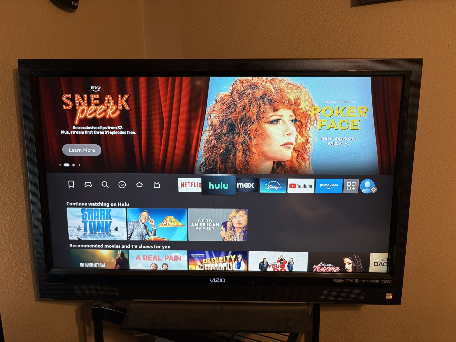Vizio Tv 43inch With Firestick/remote