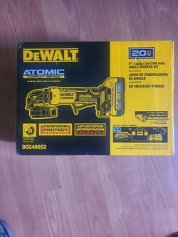 DeWalt Atomic 20V 4-Inch Angle Grinder Kit