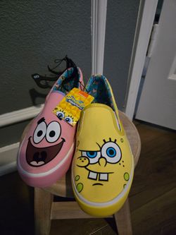 Spongebob Patrick Women's slip on shoes