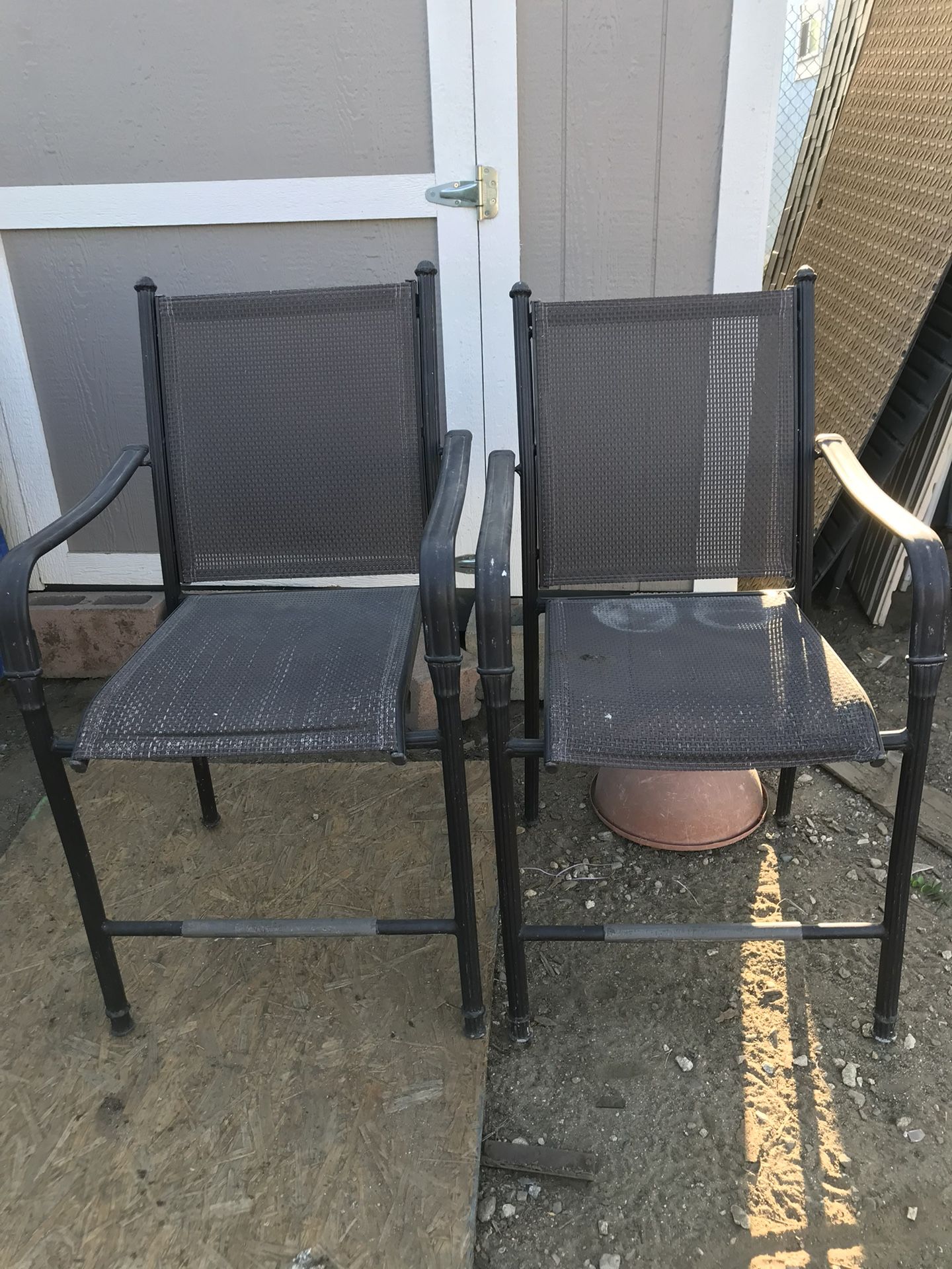 Bar / Bistro Height Outdoor Chairs