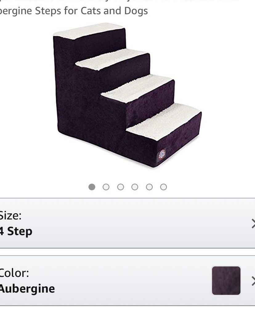 Step Portable Pet Stairs by Majestic Pet Products Villa Aubergine Steps for Cats and Dogs