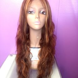 Highlighted Lacefront Wig