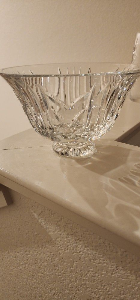 Waterford Crystal 8" Footed Bowl