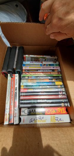 Movies DVDs some hd some blue ray