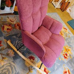 Purple Rocking chair