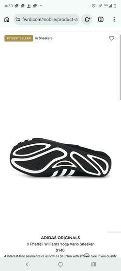 Men's 13 Pharrel Williams black Addidas