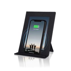 PROXA Qi Enabled Wireless Charger Photo Frame-Up to 7.5W-Classic Black