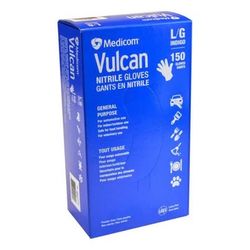 VULCAN General Purpose Nitrile Gloves β Large-150/box
