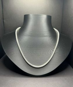 925 Sterling Silver Franco Chain 24inch 2.5mm