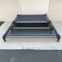 (NEW) Heavy Duty Raised Dog Bed Cot (Medium $50, Large $60, X-Large $70) Elevated Pet Bed Indoor Outdoor 