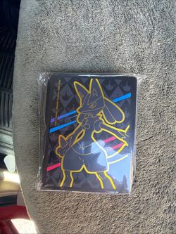 Pokemon Crown Zenith Lucario Pokemon Card 56 count Sleeves new