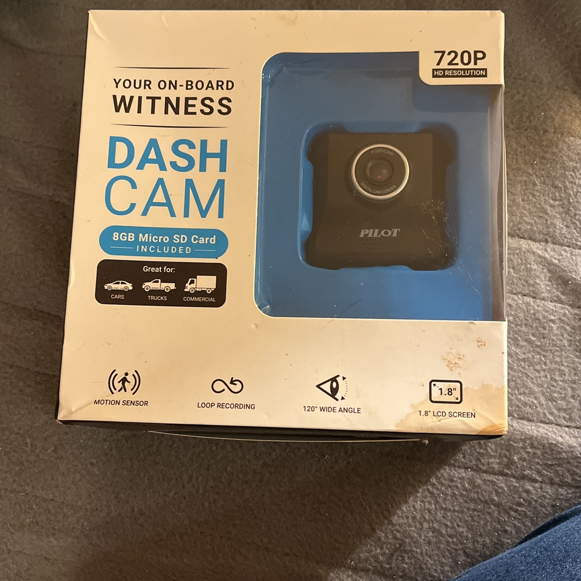 New Dash cam 720 P