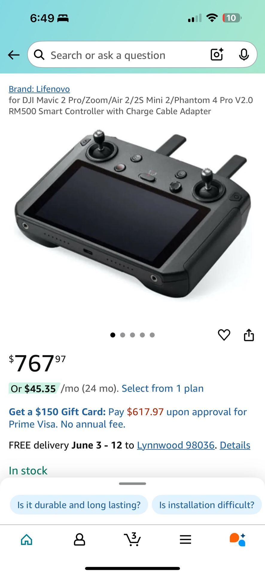 DJI Smart Controller
