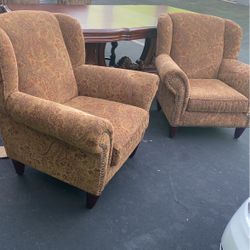 Two Large Chairs