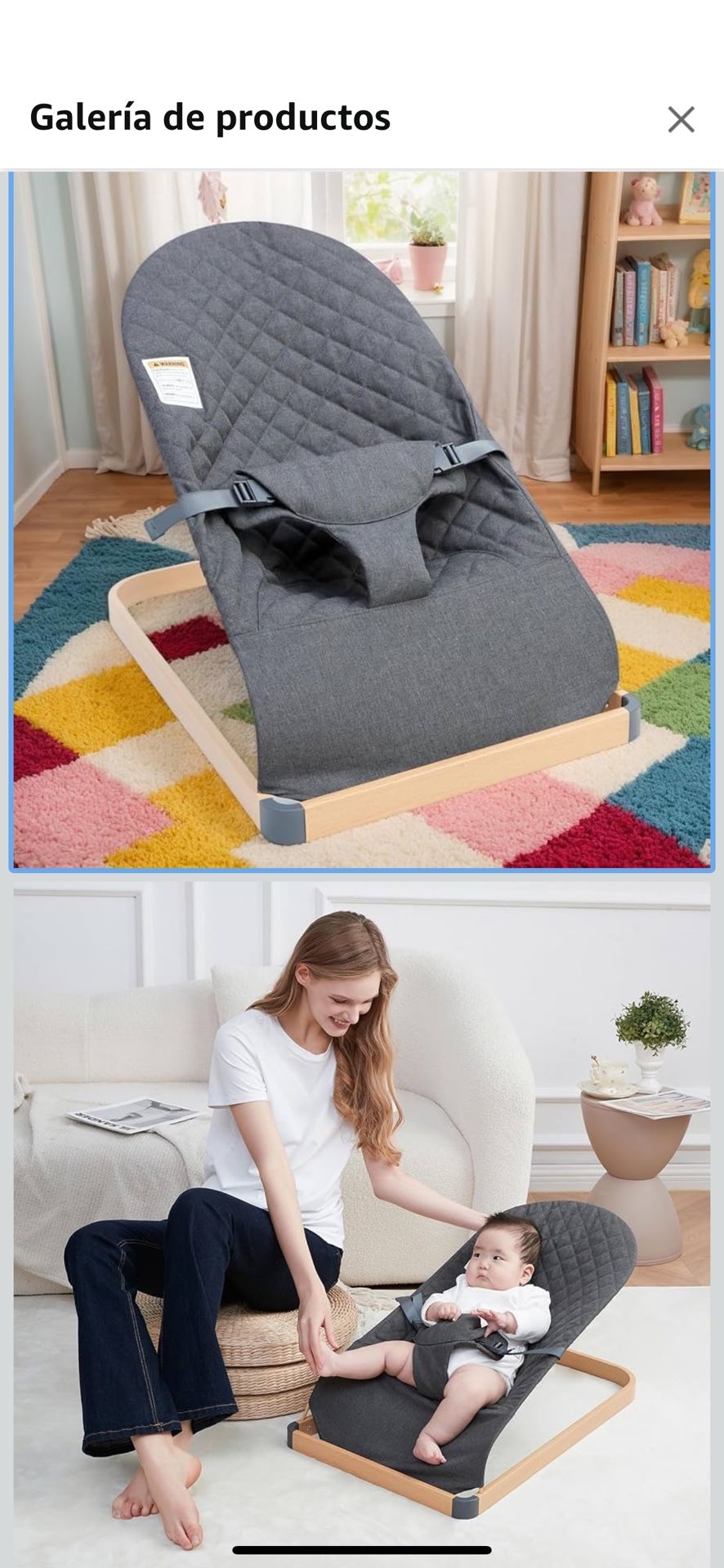 Baby Bouncer Chair – Ergonomic and Safe Design