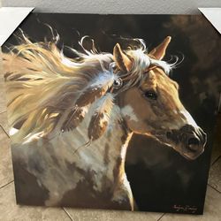 New Horse Canvas Wall Decor