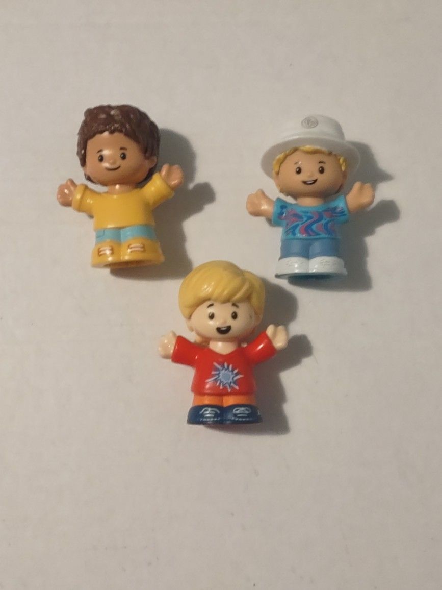 Lot of 3 Fisher Price Action Figures # 3