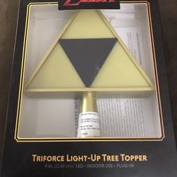 The Legend Of Zelda Triforce Tree Topper