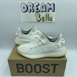 Yeezy 350 v2 Cream White 🦴 (USED) Size 10M