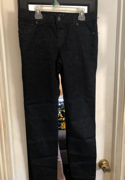 Navy blue and glitter Size 16 girls Jeggings
