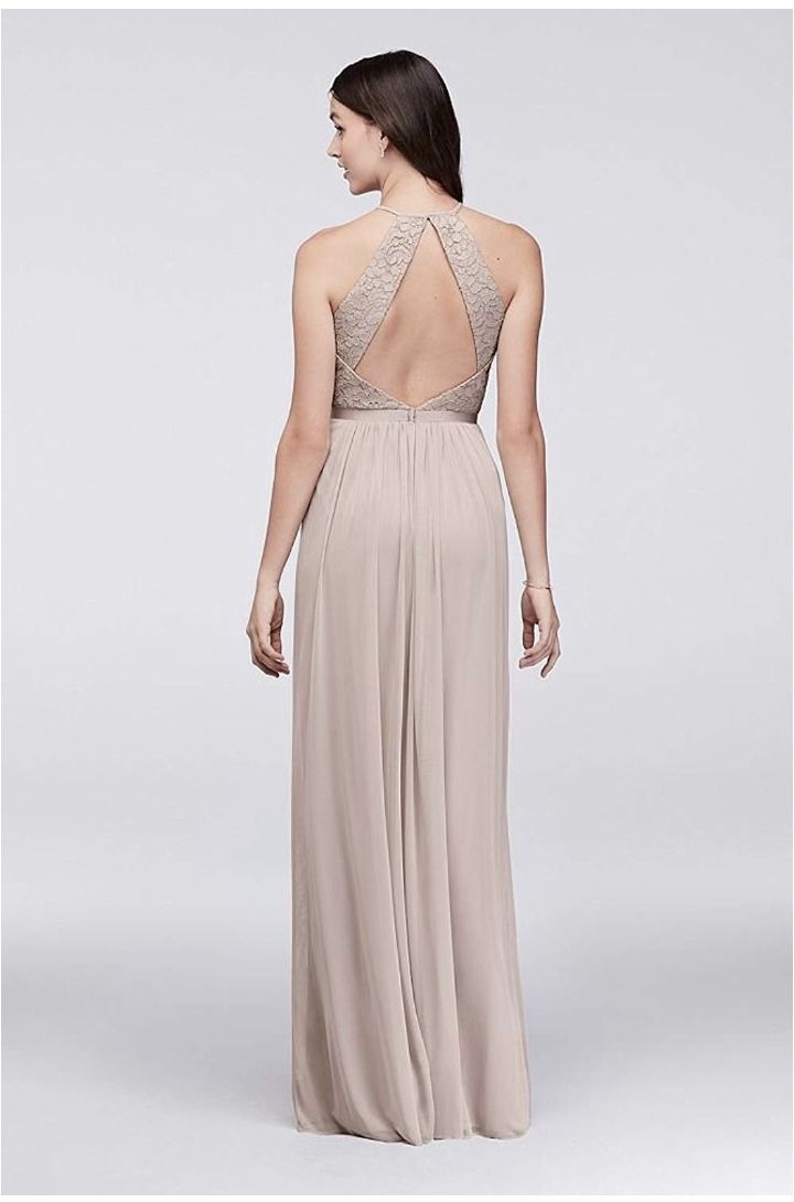 David's bridal Petal bridesmaid Dress