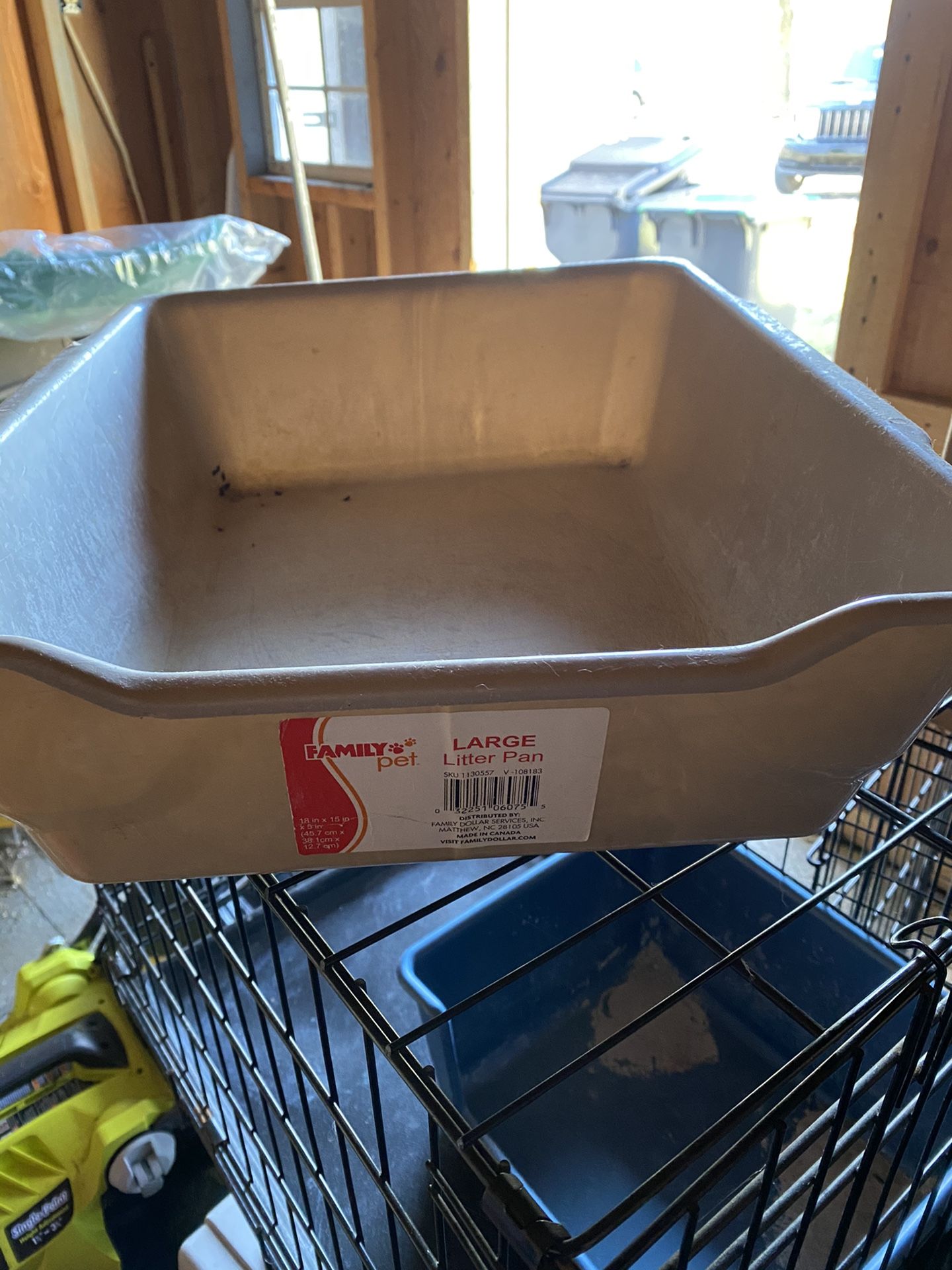 Cat Litter Box And Animal Carrier