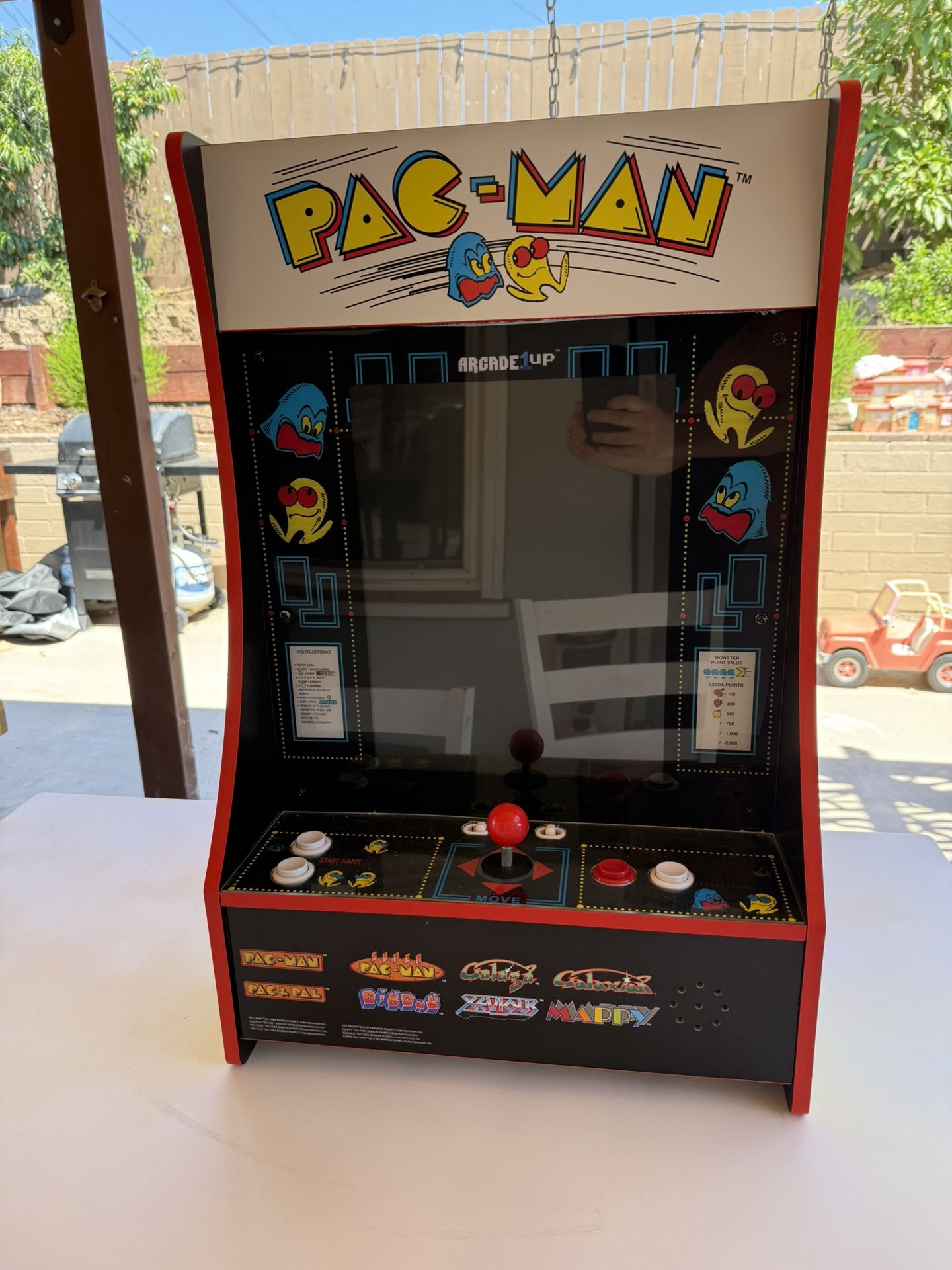 Tabletop Arcade1 Retro Arcade Game - 8 Games 