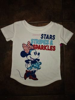 Disney - MINNIE MOUSE TEE - 2T 🇺🇸 NWOT