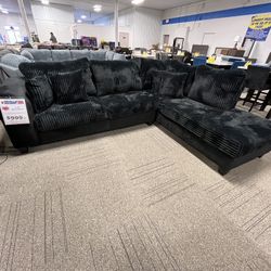 Ultra Soft Corduroy Sectional