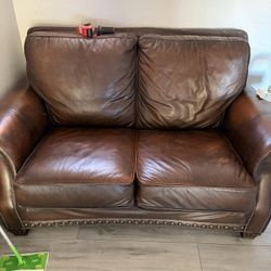 Real Leather Couch 