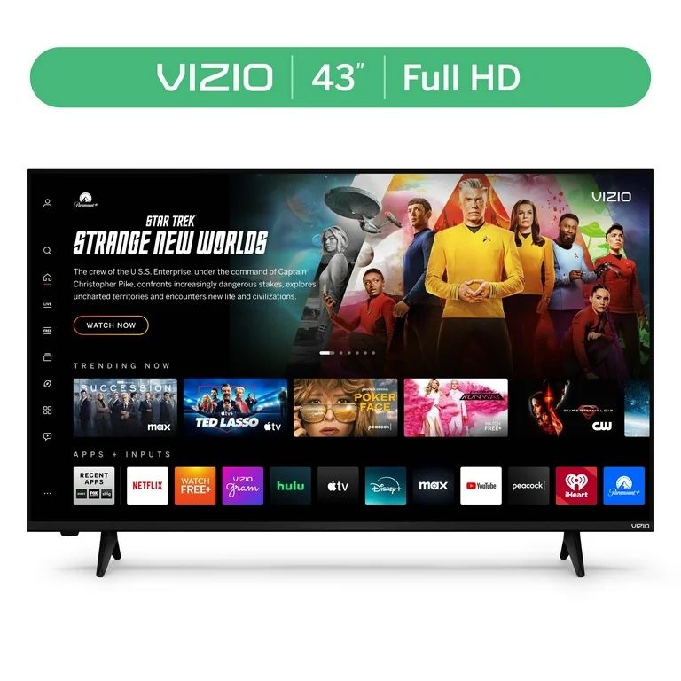 VIZIO 43” Class Full HD 1080p LED Smart TV