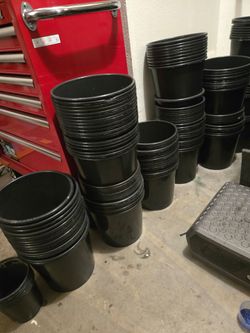 plastic pots
