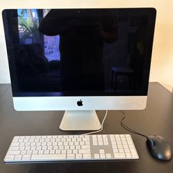 Used Apple iMac 21.5" Late 2013 Quad-Core Intel i7 8GB RAM 500GB SSD + Mouse/Keyboard