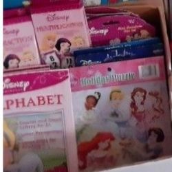Disney Princess ABC  Book; Flashcards; Photo Album; Stampers; Puzzle; More