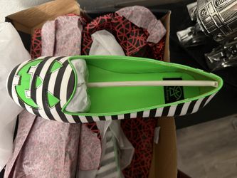 Strange Cult Striped Jack O Lantern Flat Size 9