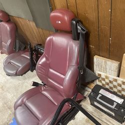 BMW 2005-2010 Red Leather 650i Seats