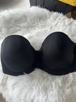Avenue Body Black Strapless Bra new with tags 44D