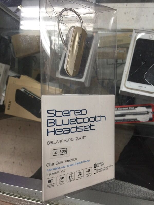 Bluetooth headset