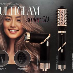New Rucci Professional Multi Glam Styler 5D (Black)