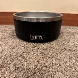 Yeti Boomer 8 Stainless Steel Non Slip Dog Bowl Color Black 8 Cup Double Wall